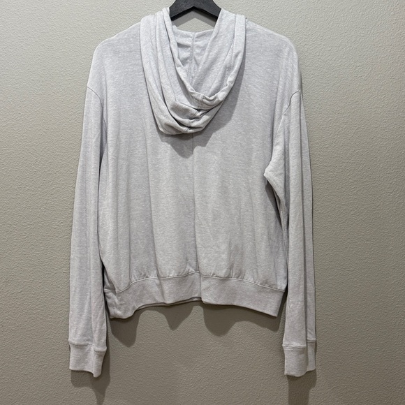 Nike Oregon Ducks Light Grey Lightweight Pullover Hooded Sweatshirt Size L - Picture 3 of 4